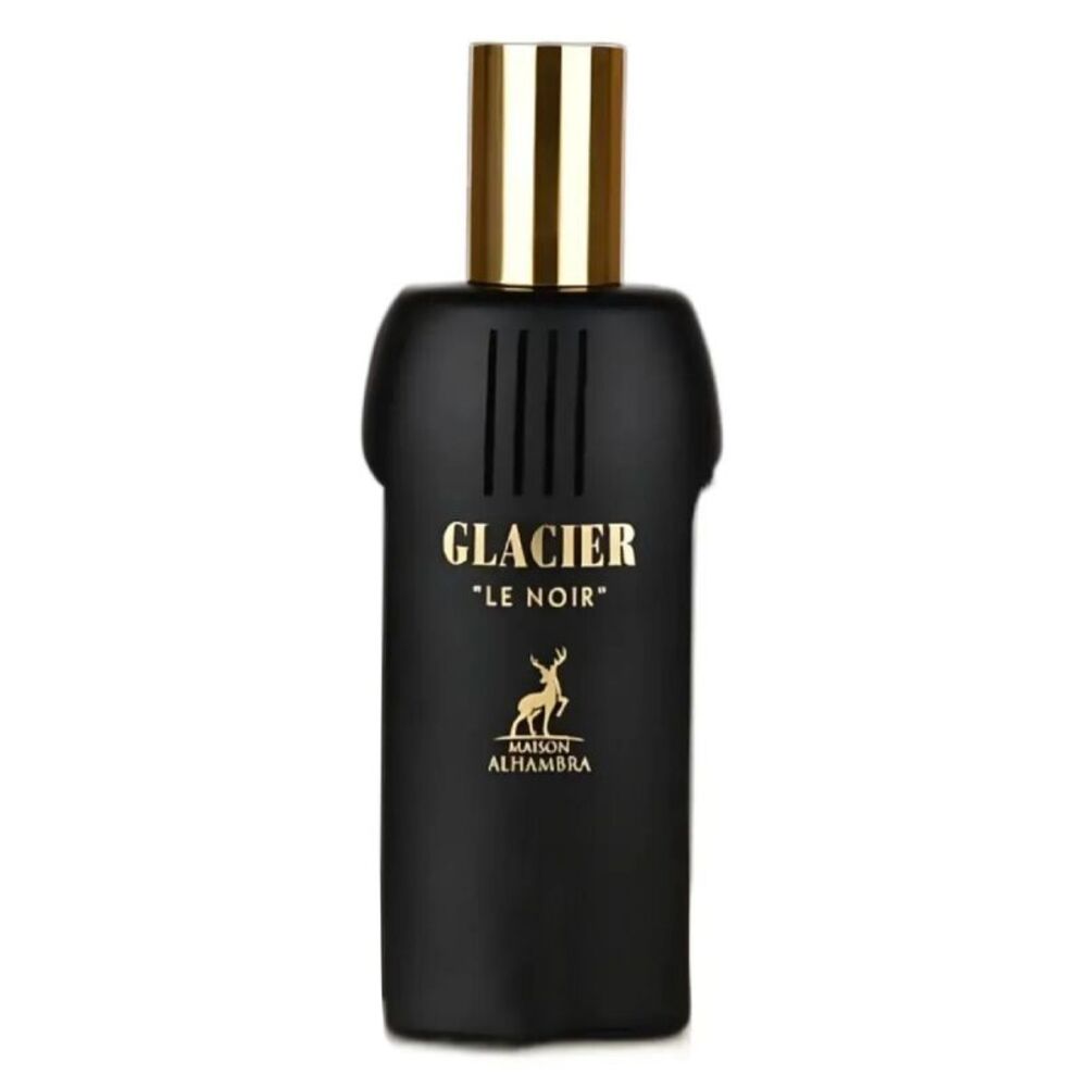 Maison Alhambra Glacier Le Noir Eau de Parfum Spray for Men 3.4 oz/ 100 ml - New